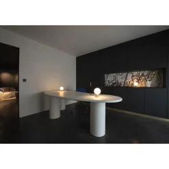 SLV Tiny Sun Bordslampa Stål Bronze | Passande För 1x G9 Max. 4W - Dimbar