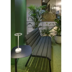 SLV Vinolina One Bordslampa Aluminium Vit 2.5W 125lm - 827 Extra Varm Vit | IP54 - Touchdimmerbar