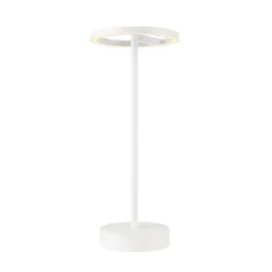 SLV Vinolina One Bordslampa Aluminium Vit 2.5W 125lm - 827 Extra Varm Vit | IP54 - Touchdimmerbar