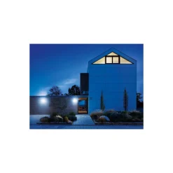 Steinel LED Strålkastare XLED Home Graphite 20W 1608lm - 830 Varm Vit | IP44 - Rörelse- och ljussensor - Symmetrisk