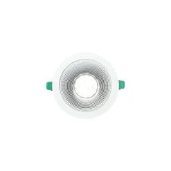 Sylvania LED Downlight Insaver Slim Aluminium Vit 13W 1650lm 70D - 830 Varm Vit | Utskärning 175mm - IP44 - UGR <19