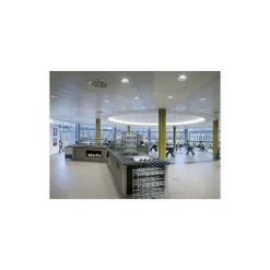 Sylvania LED Downlight Insaver Slim Aluminium Vit 13W 1650lm 70D - 830 Varm Vit | Utskärning 175mm - IP44 - UGR <19
