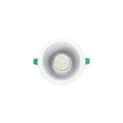 Sylvania LED Downlight Insaver Slim Aluminium Vit 13W 1700lm 70D - 840 Kallvit | Utskärning 175mm - IP44 - UGR <19