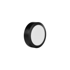 Sylvania LED Plafond Novella Plast Svart 1525lm - 830-840 CCT | 220mm - IP65 - IK10 - Rörelsesensor