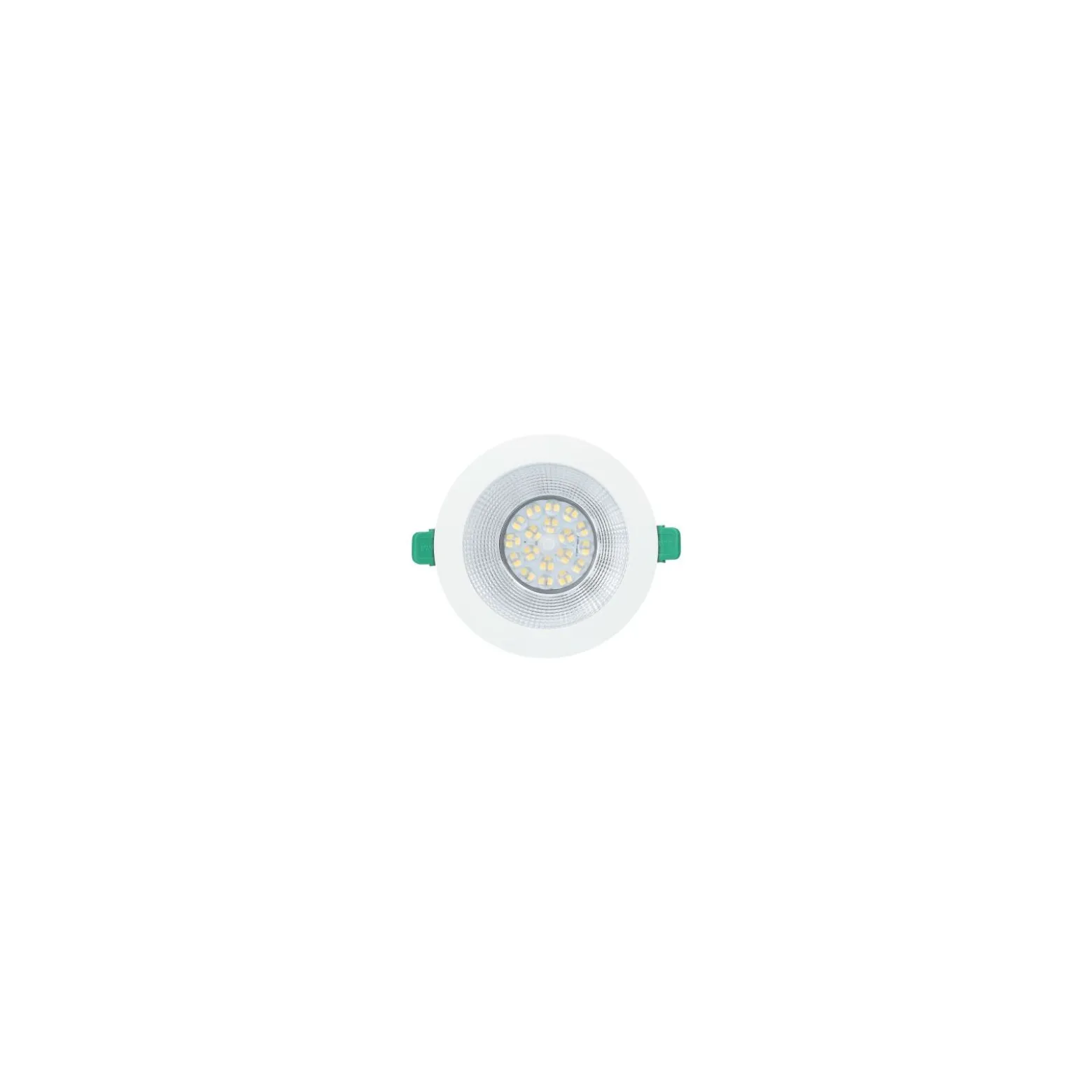 Sylvania LED Downlight Insaver Slim Aluminium Vit 1150lm 70D - 830 Varm Vit | Utskärning 150mm - IP44 - UGR <19