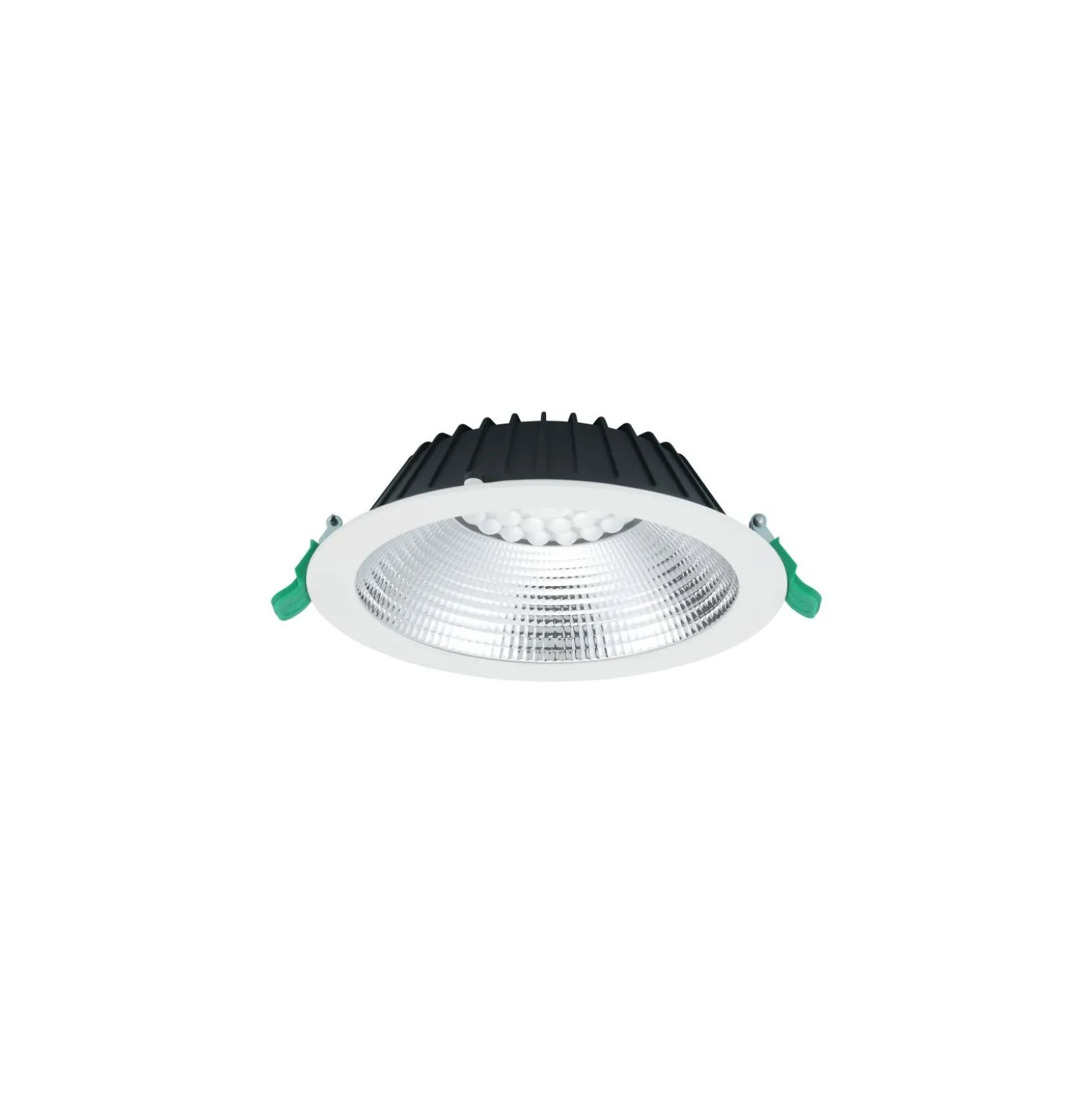 Sylvania LED Downlight Insaver Slim Aluminium Vit 2050lm 70D - 840 Kallvit | Utskärning 205mm - IP44