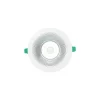 Sylvania LED Downlight Insaver Slim Aluminium Vit 1950lm 70D - 830 Varm Vit | Utskärning 205mm - IP44