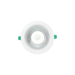 Sylvania LED Downlight Insaver Slim Aluminium Vit 1950lm 70D - 830 Varm Vit | Utskärning 205mm - IP44