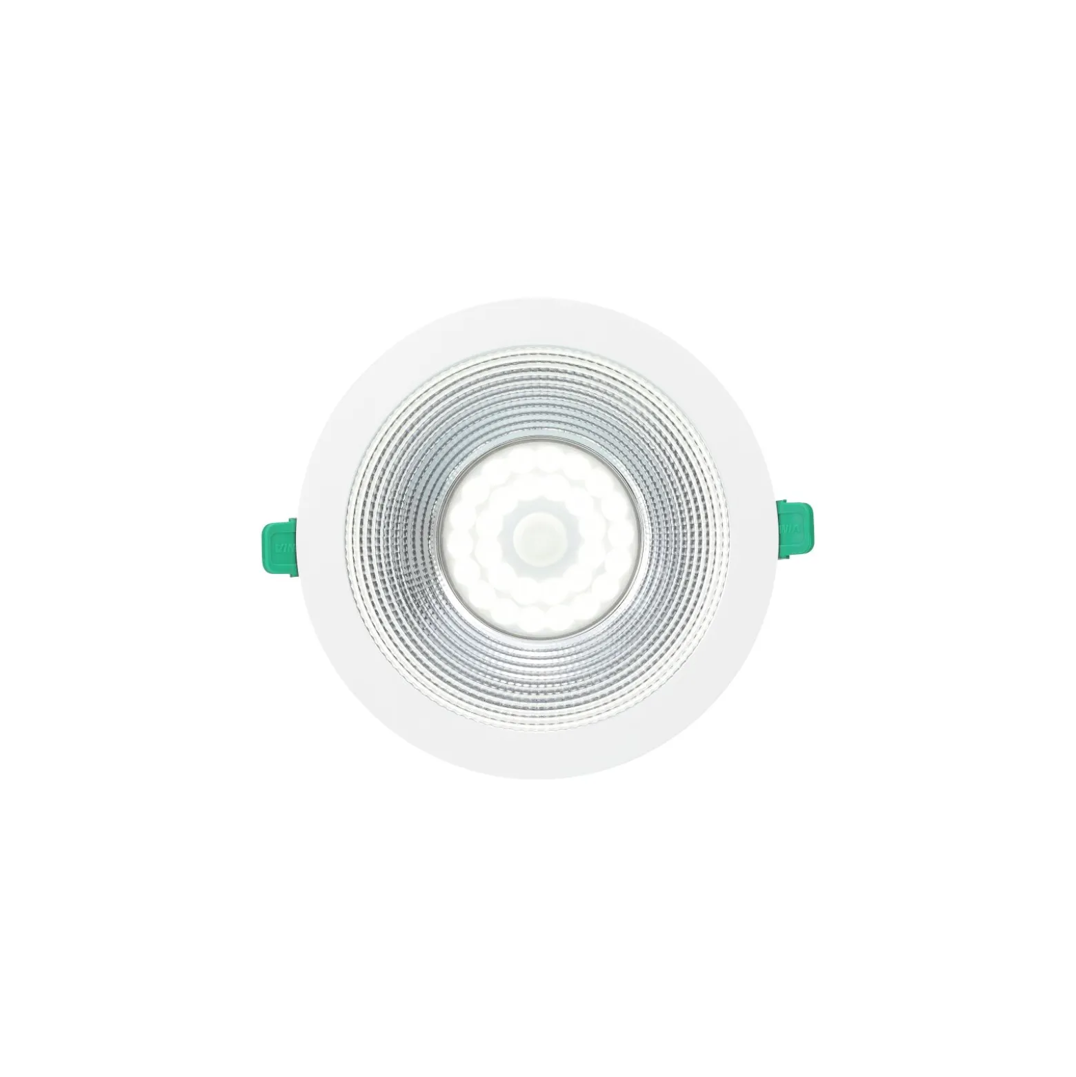 Sylvania LED Downlight Insaver Slim Aluminium Vit 1950lm 70D - 830 Varm Vit | Utskärning 205mm - IP44