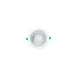 Sylvania LED Downlight Insaver Slim Aluminium Vit 1950lm 70D - 830 Varm Vit | Utskärning 205mm - IP44