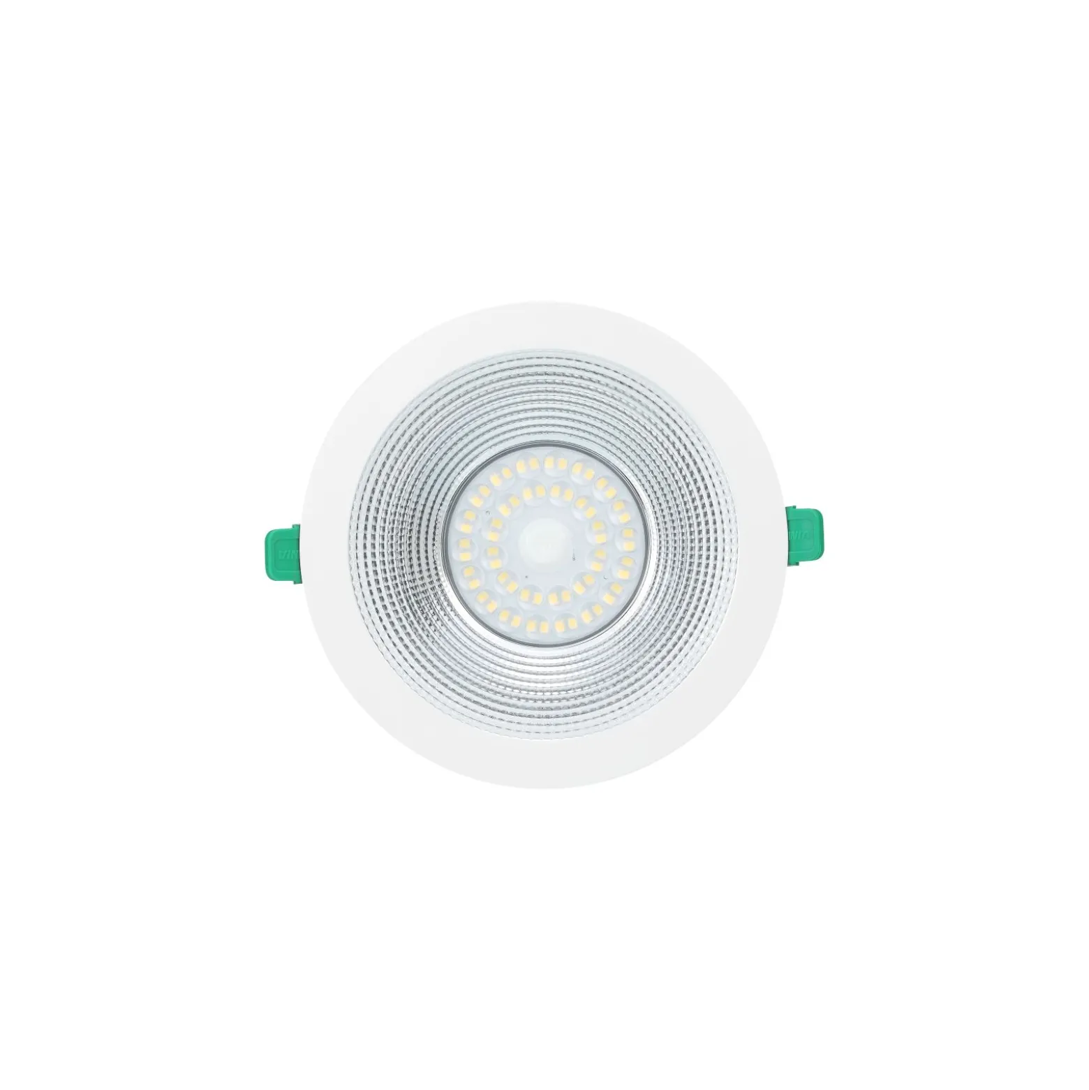Sylvania LED Downlight Insaver Slim Aluminium Vit 1950lm 70D - 830 Varm Vit | Utskärning 205mm - IP44