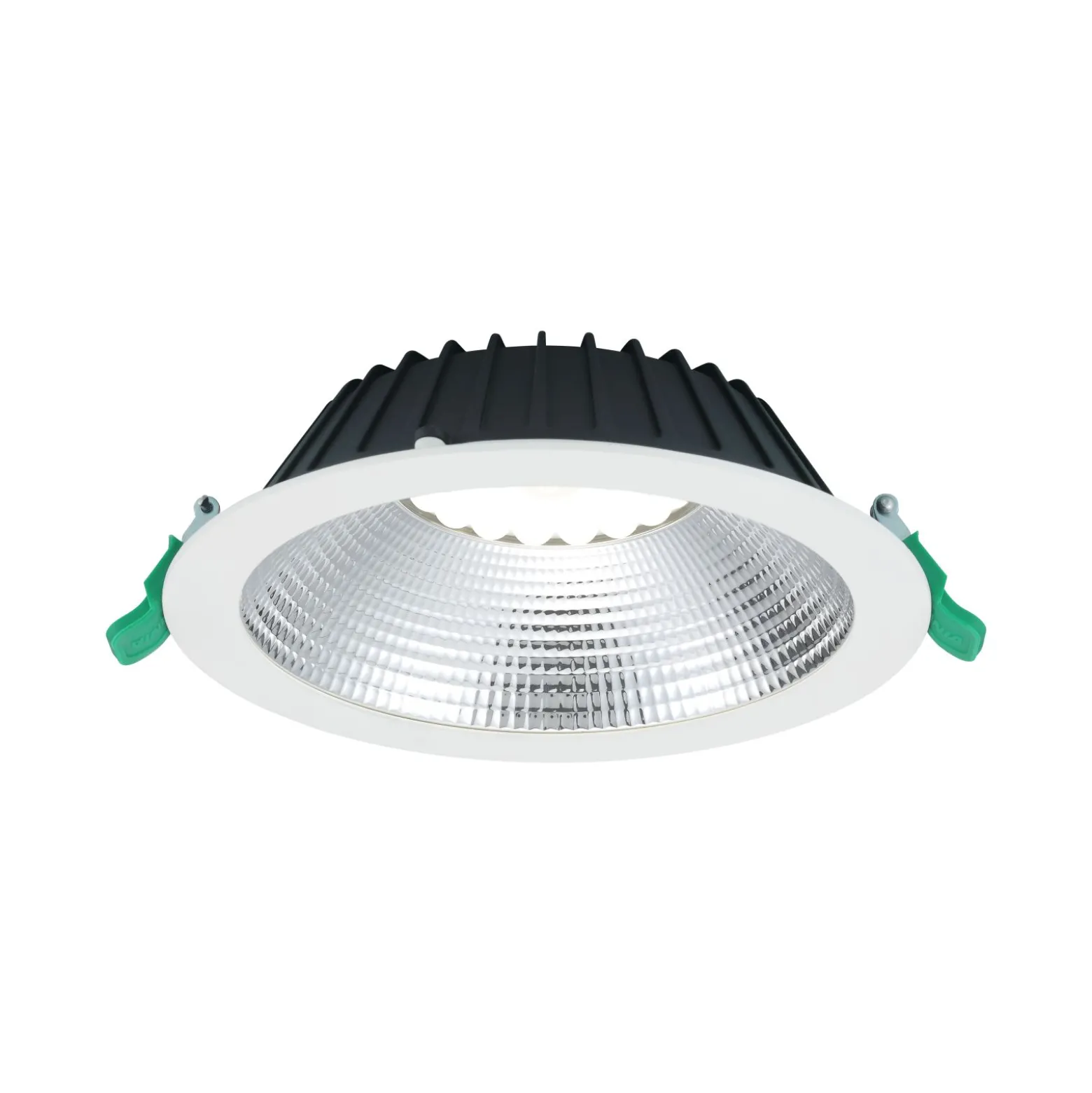 Sylvania LED Downlight Insaver Slim Aluminium Vit 2500lm 70D - 840 Kallvit | Utskärning 205mm - IP44 - UGR <19