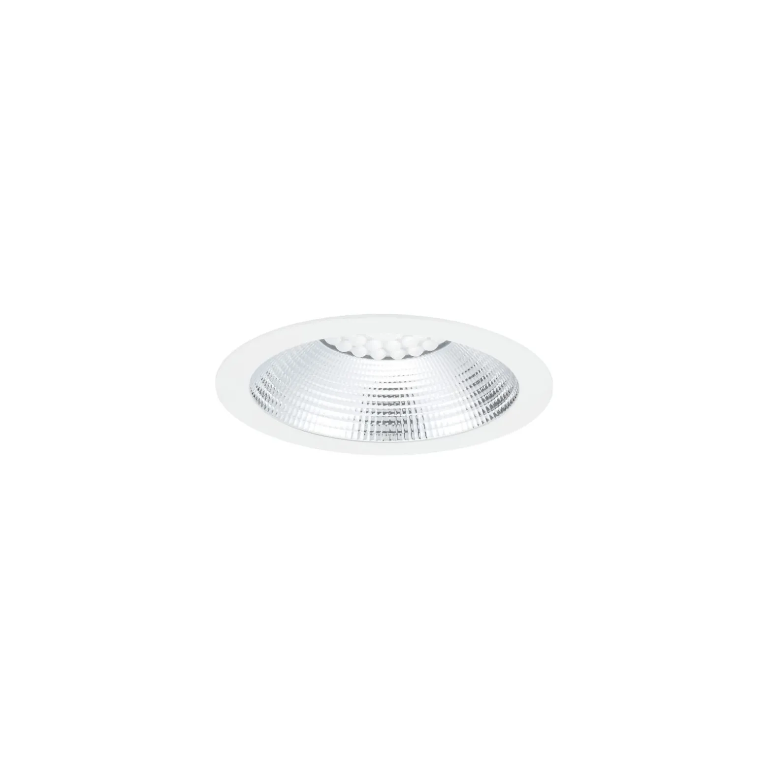Sylvania LED Downlight Insaver Slim Aluminium Vit 2500lm 70D - 840 Kallvit | Utskärning 205mm - IP44 - UGR <19