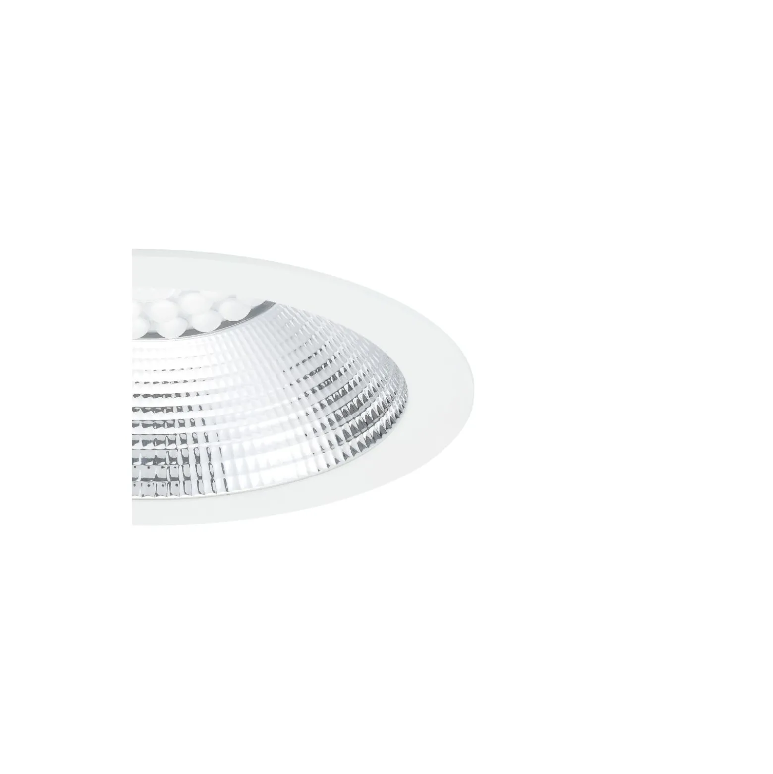 Sylvania LED Downlight Insaver Slim Aluminium Vit 2500lm 70D - 840 Kallvit | Utskärning 205mm - IP44 - UGR <19