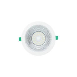 Sylvania LED Downlight Insaver Slim Aluminium Vit 2500lm 70D - 840 Kallvit | Utskärning 205mm - IP44 - UGR <19