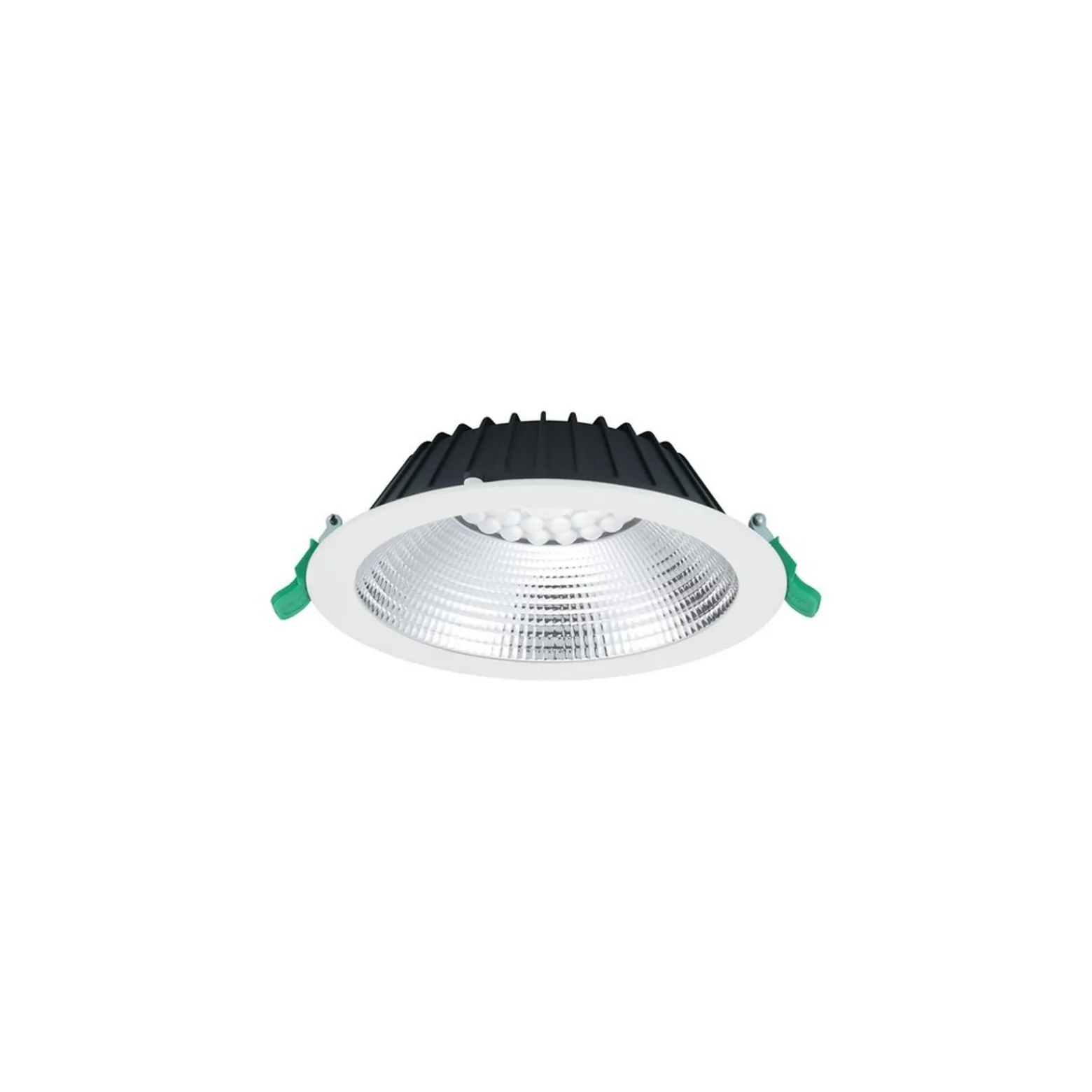 Sylvania LED Downlight Insaver Slim Aluminium Vit 2500lm 70D - 840 Kallvit | Utskärning 205mm - IP44 - UGR <19