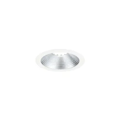 Sylvania LED Downlight Insaver Slim 175 Aluminium Vit 13W 1650lm 70D - 830 Varm Vit | Utskärning 175mm - IP44 - Dimbar