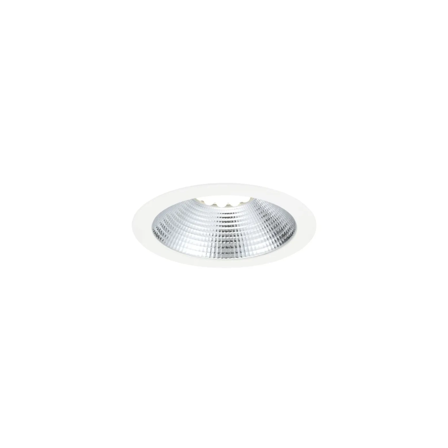 Sylvania LED Downlight Insaver Slim 175 Aluminium Vit 13W 1700lm 70D - 840 Kallvit | Utskärning 175mm - IP44 - Dimbar