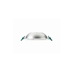 Sylvania LED Downlight Start 225 Aluminium Vit 23W 2350lm 77D - 830 Varm Vit | Utskärning 225mm - IP54