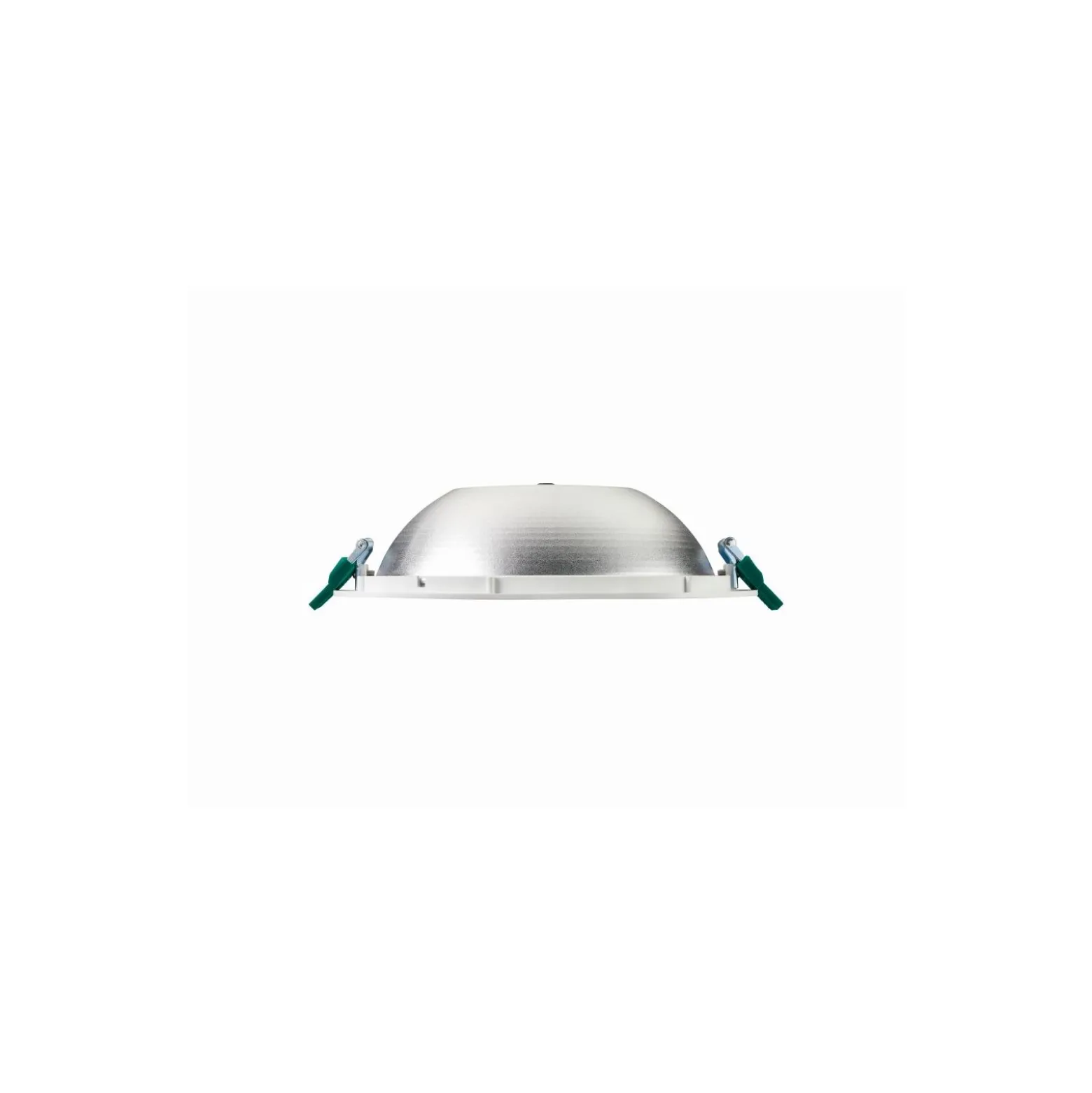Sylvania LED Downlight Start 225 Aluminium Vit 23W 2350lm 77D - 830 Varm Vit | Utskärning 225mm - IP54