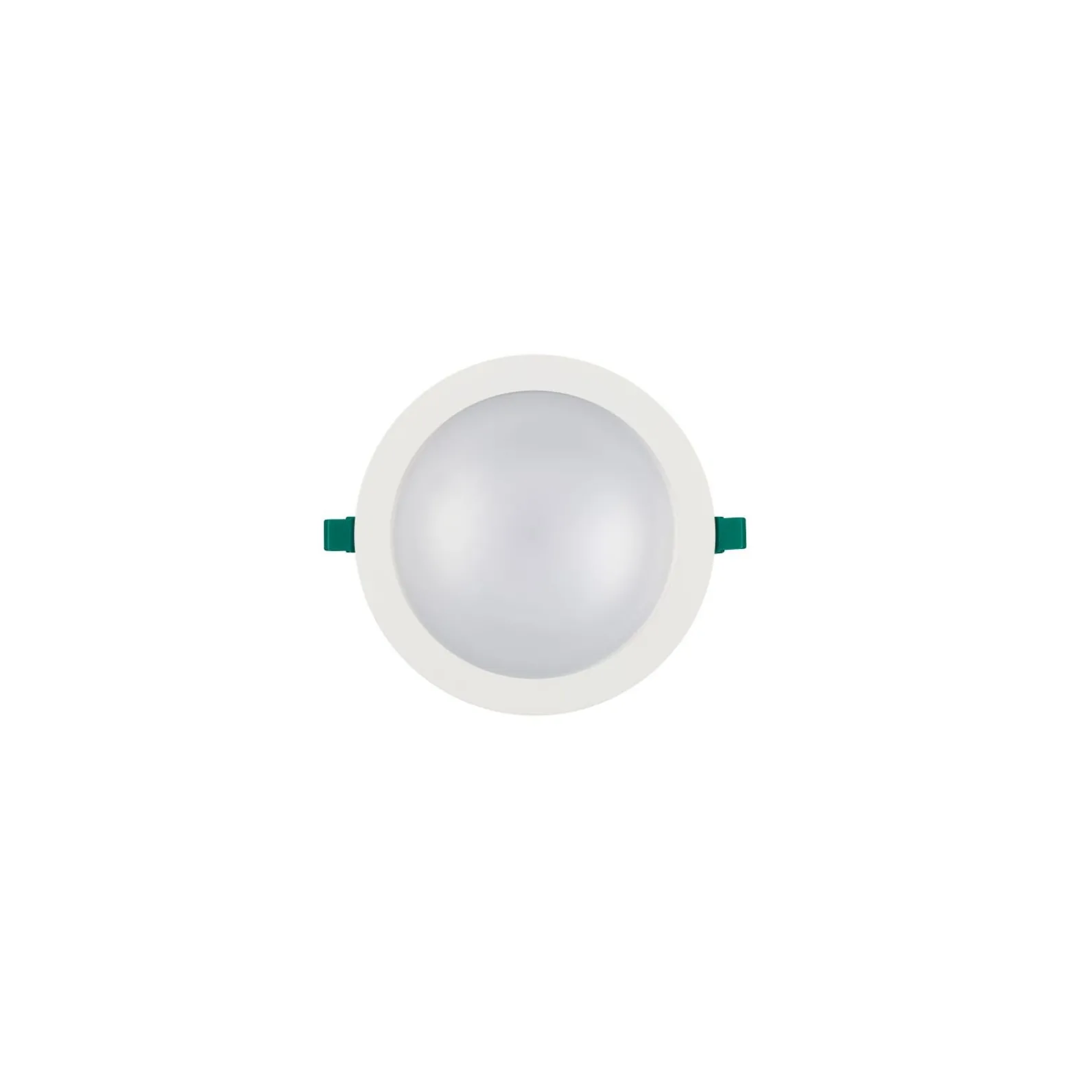 Sylvania LED Downlight Start 205 Aluminium Vit 20W 2150lm 77D - 840 Kallvit | Utskärning 205mm - IP54
