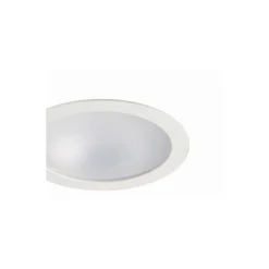 Sylvania LED Downlight Start 205 Aluminium Vit 20W 2150lm 77D - 840 Kallvit | Utskärning 205mm - IP54