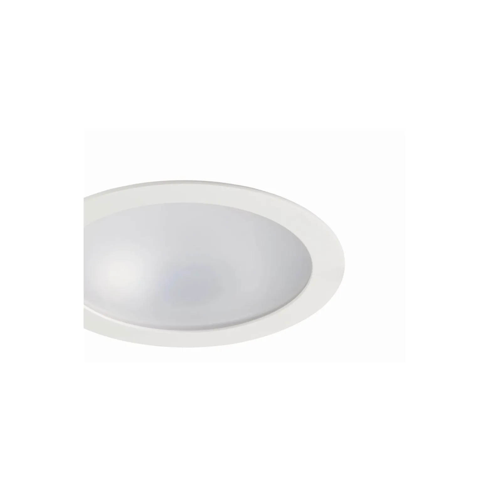 Sylvania LED Downlight Start 205 Aluminium Vit 20W 2150lm 77D - 840 Kallvit | Utskärning 205mm - IP54
