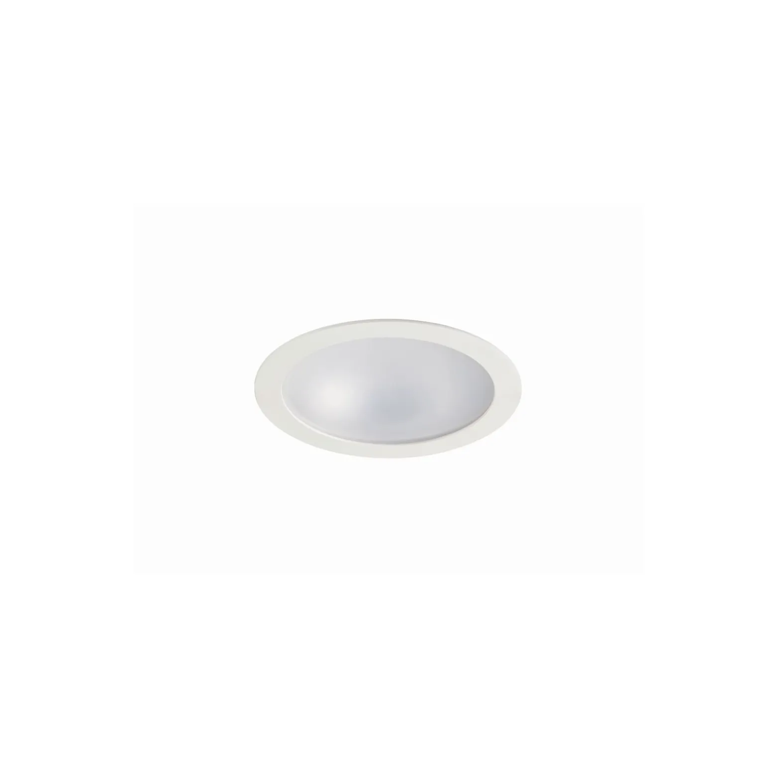 Sylvania LED Downlight Start 205 Aluminium Vit 20W 2150lm 77D - 840 Kallvit | Utskärning 205mm - IP54