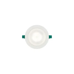 Sylvania LED Downlight Start IP44 150 Aluminium Vit 12W 1200lm 74D - 830 Varm Vit | Utskärning 150mm - IP54 - Dimbar