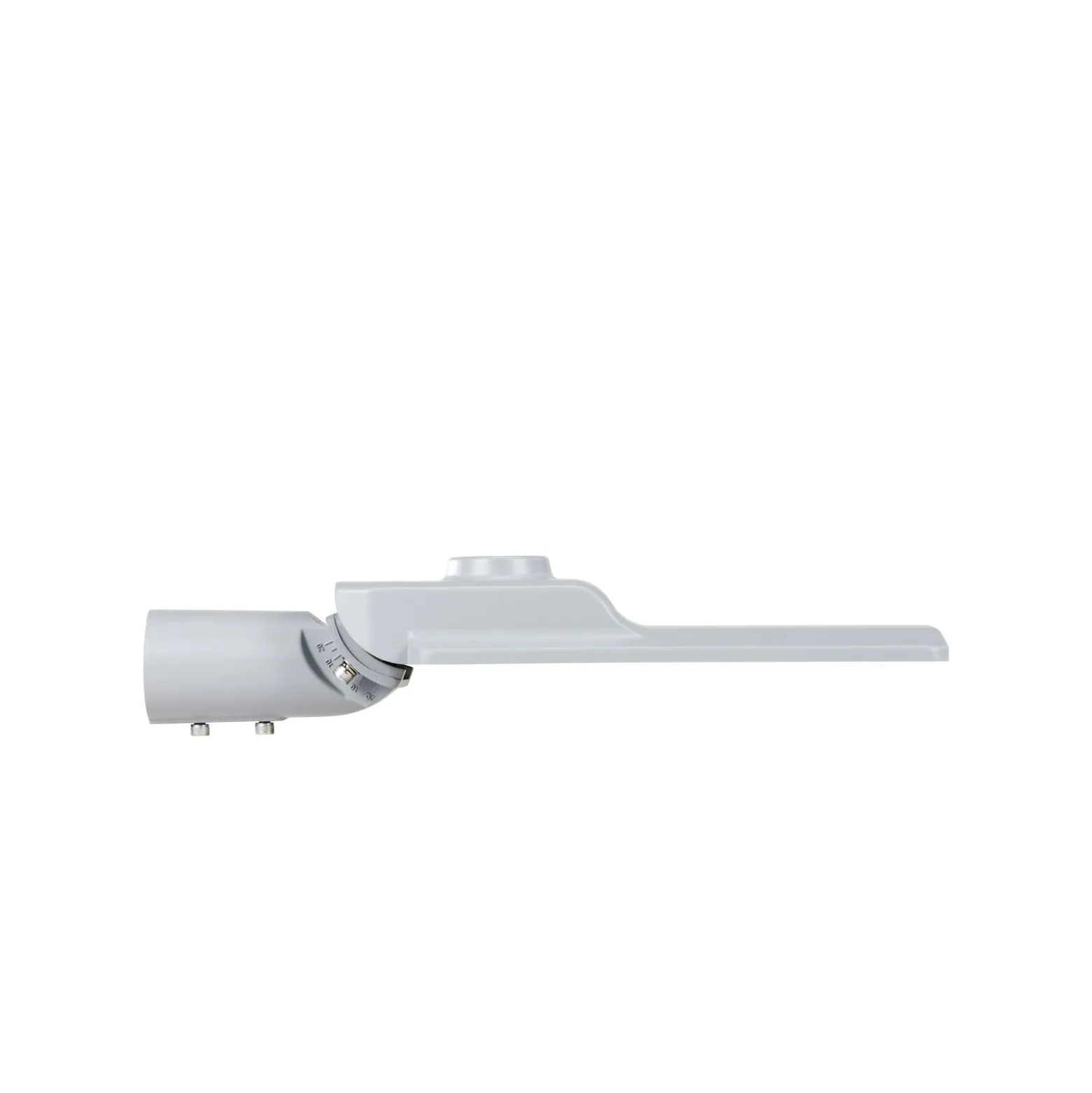 Sylvania LED Gatubelysning Zephyr Stor Aluminium 6000lm 150x70D - 830 Varm Vit | IP66 - Asymmetrisk