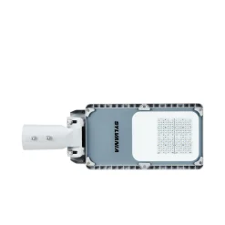 Sylvania LED Gatubelysning Zephyr Stor Aluminium 6000lm 150x70D - 830 Varm Vit | IP66 - Asymmetrisk