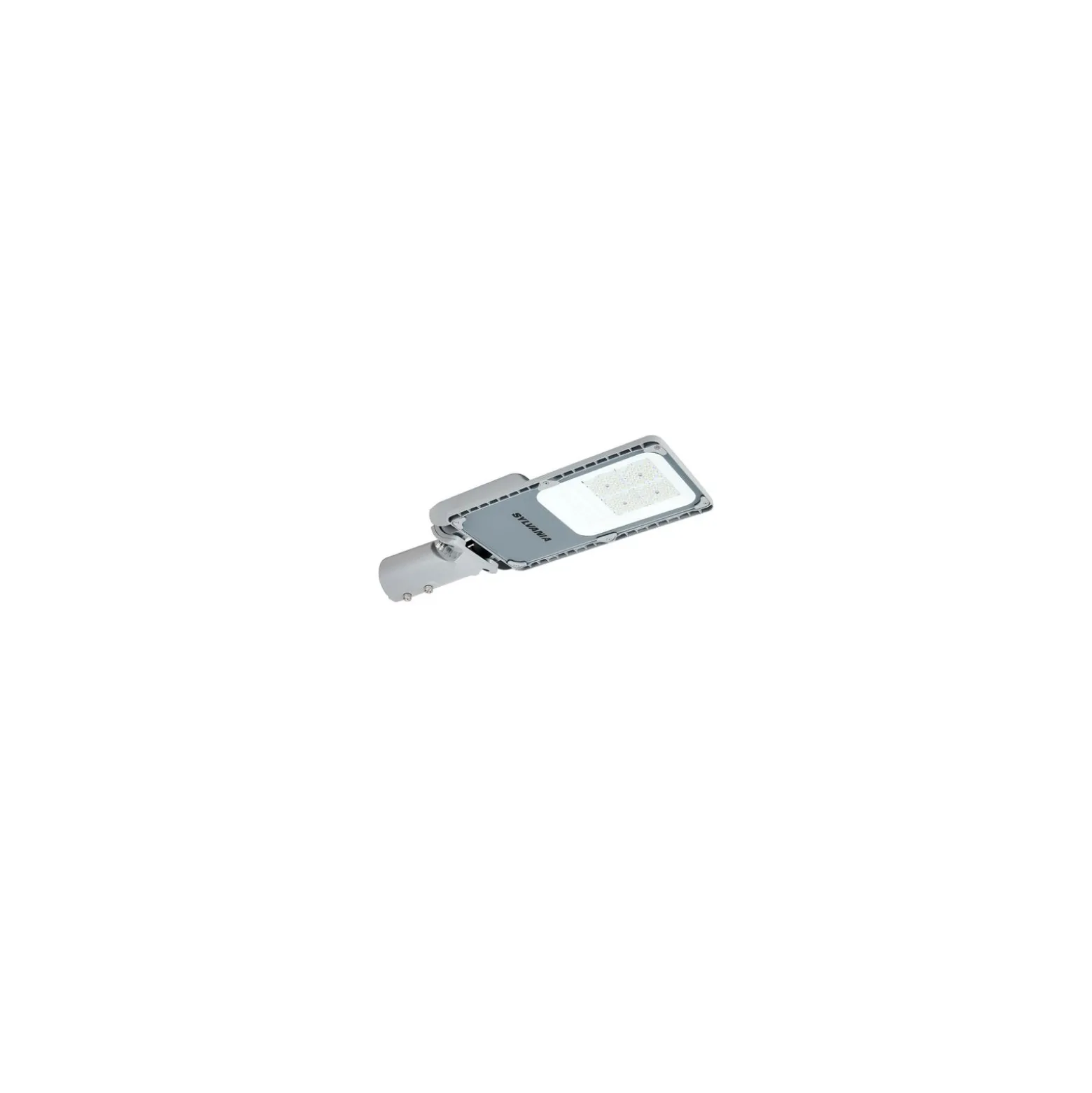 Sylvania LED Gatubelysning Zephyr Stor Aluminium 6000lm 150x70D - 830 Varm Vit | IP66 - Asymmetrisk