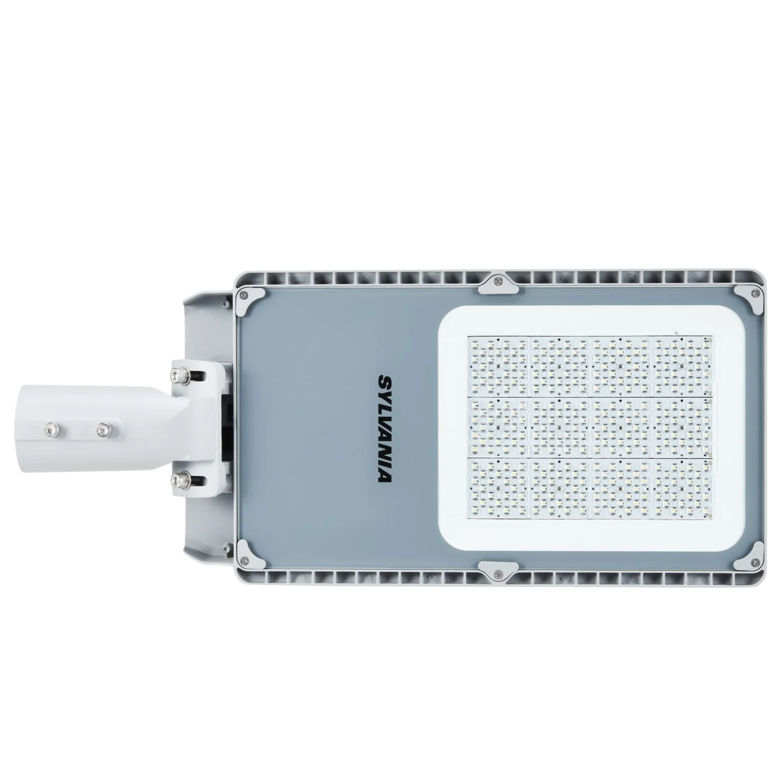 Sylvania LED Gatubelysning Zephyr Stor Aluminium 20000lm 150x70D - 840 Kallvit | IP66 - Asymmetrisk