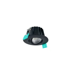 Sylvania LED Spot Obico 68 Aluminium Svart 5.4W 530lm 38D - 927-930-940 CCT | Utskärning 68mm - IP65- Dimbar
