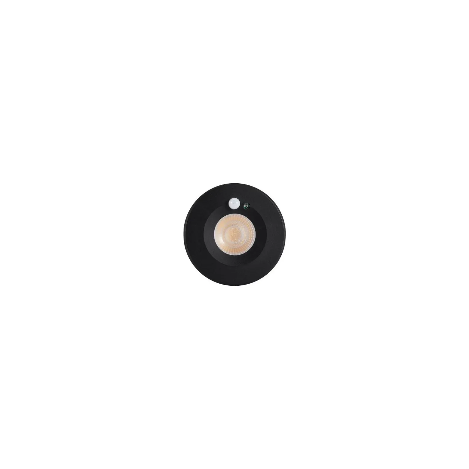 Sylvania LED Spot Start HO PIR Aluminium Svart 10W 1050lm 50D - 827-830-840 CCT | Utskärning 68mm - IP65 - Sensor