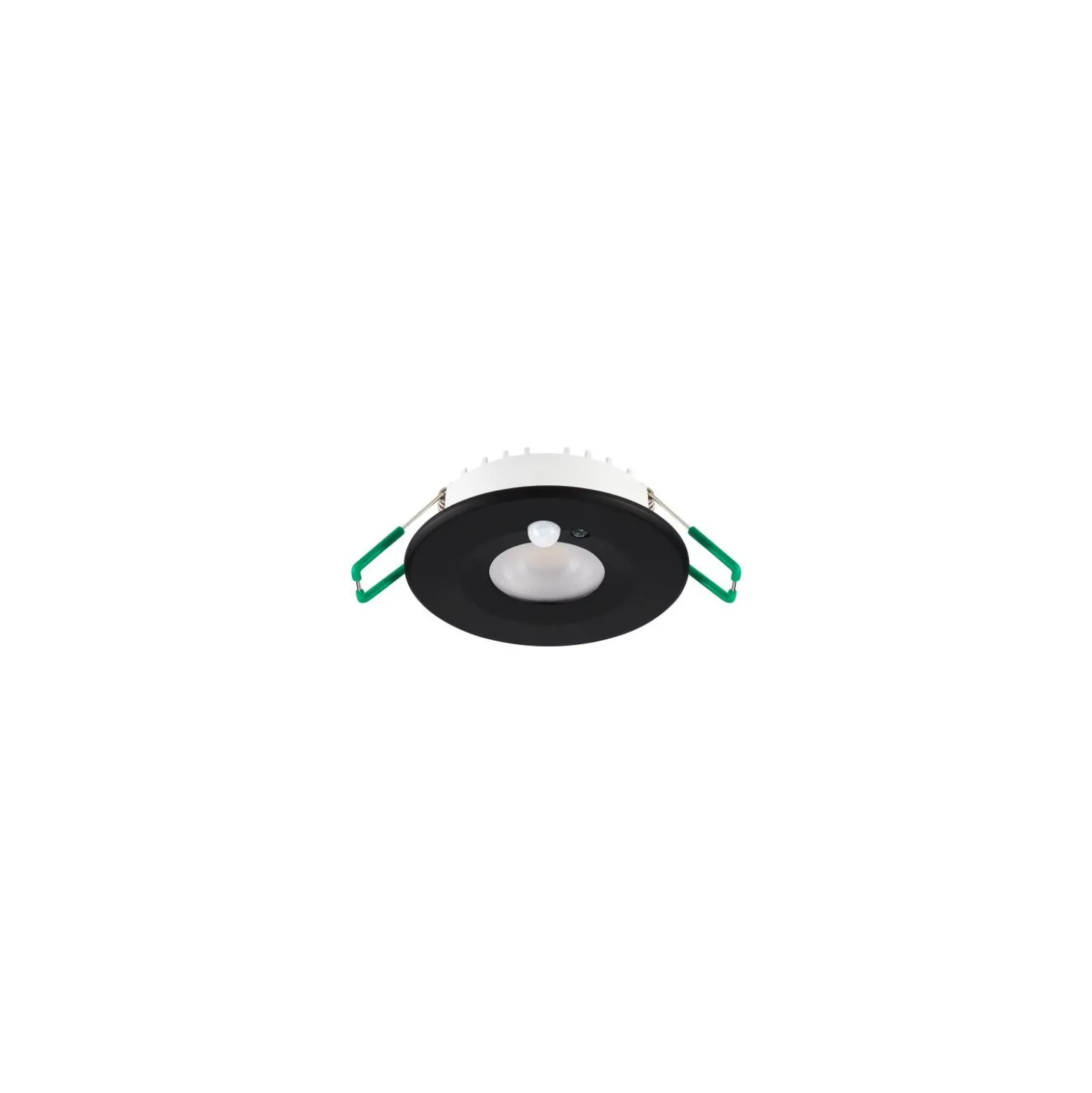 Sylvania LED Spot Start HO PIR Aluminium Svart 10W 1050lm 50D - 827-830-840 CCT | Utskärning 68mm - IP65 - Sensor