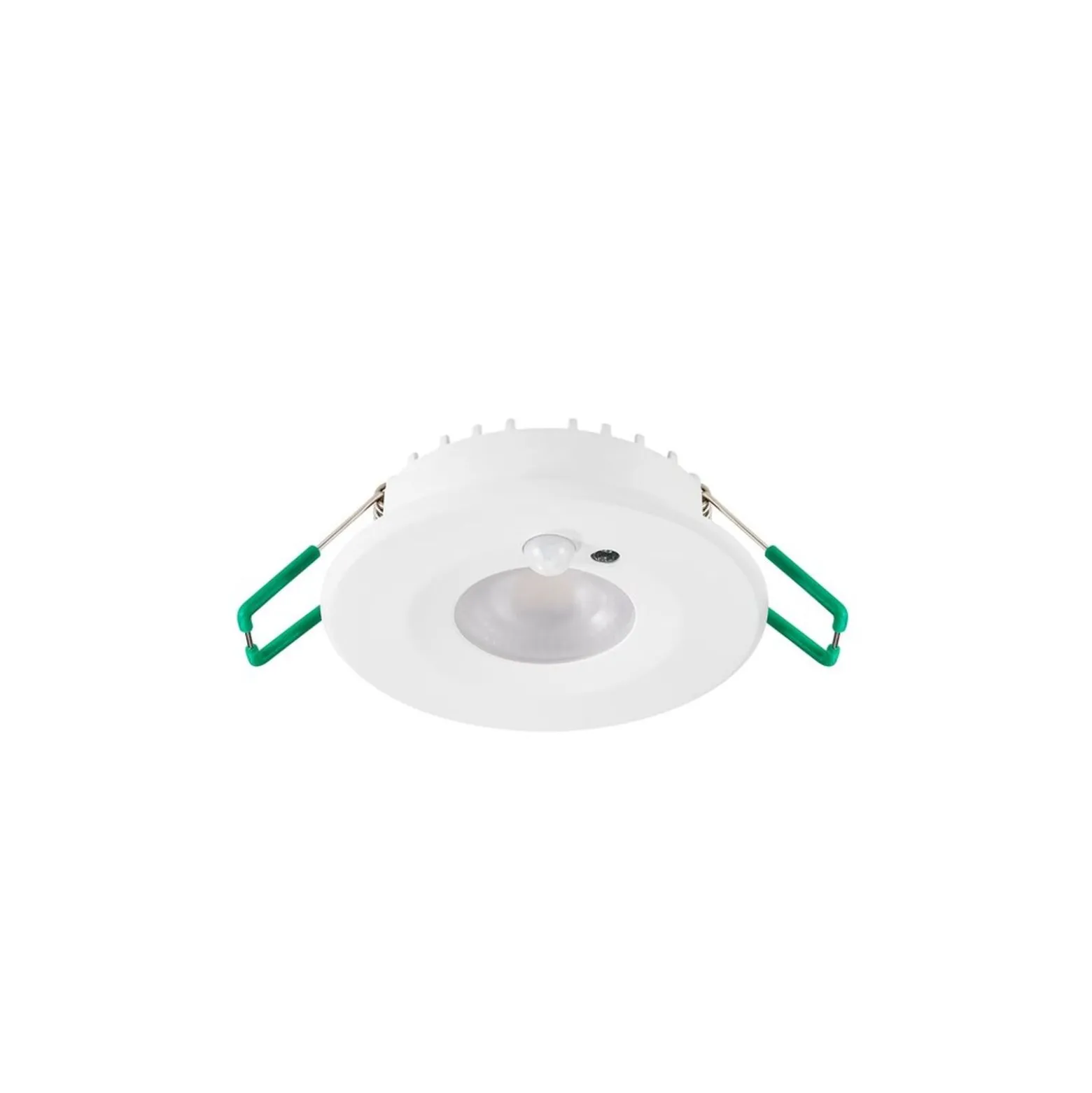 Sylvania LED Spot Start HO PIR Aluminium Vit 10W 1050lm 50D - 827-830-840 CCT | Utskärning 68mm - IP65 - Sensor