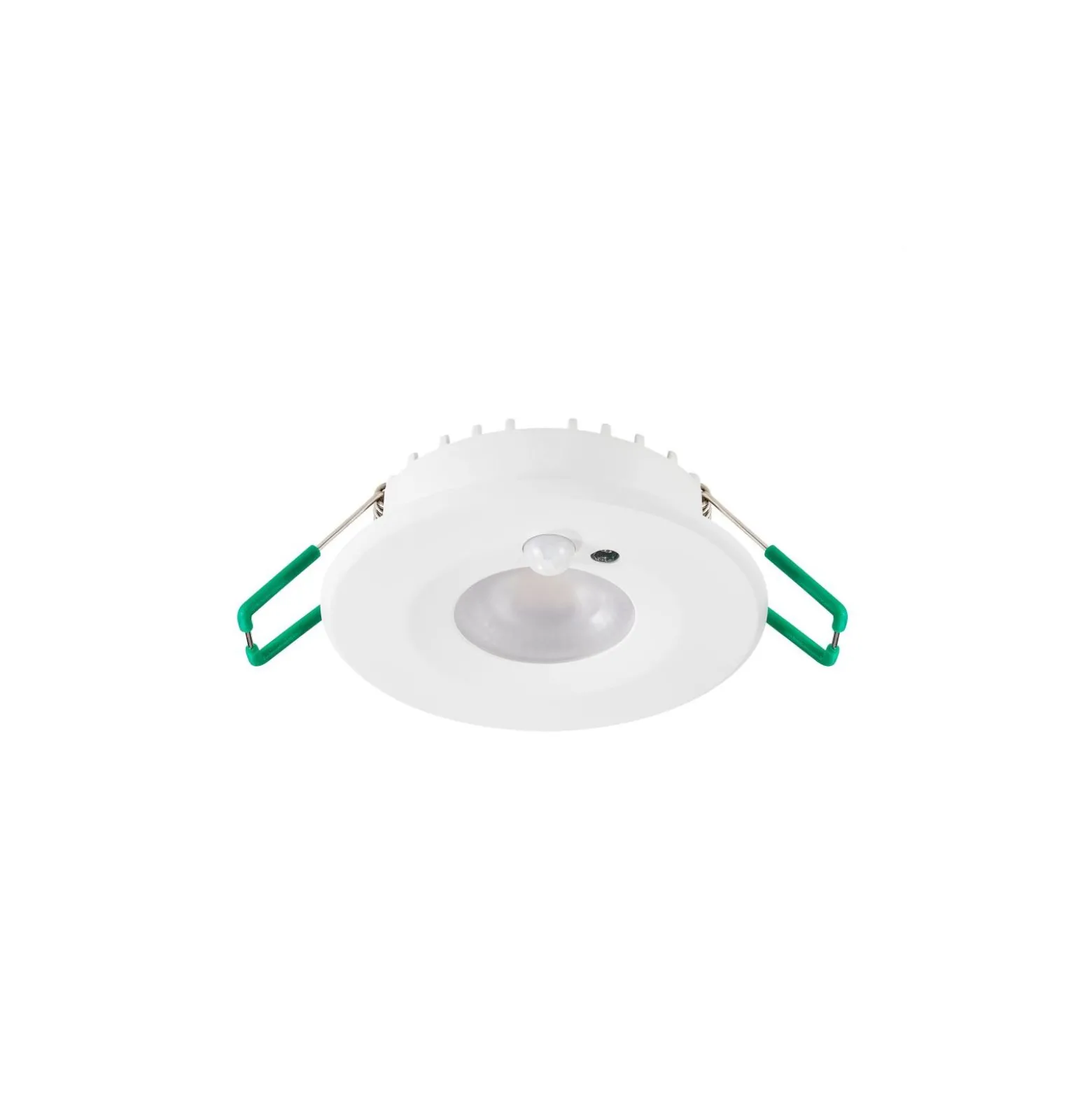 Sylvania LED Spot Start HO PIR Aluminium Vit 10W 1050lm 50D - 827-830-840 CCT | Utskärning 68mm - IP65 - Sensor