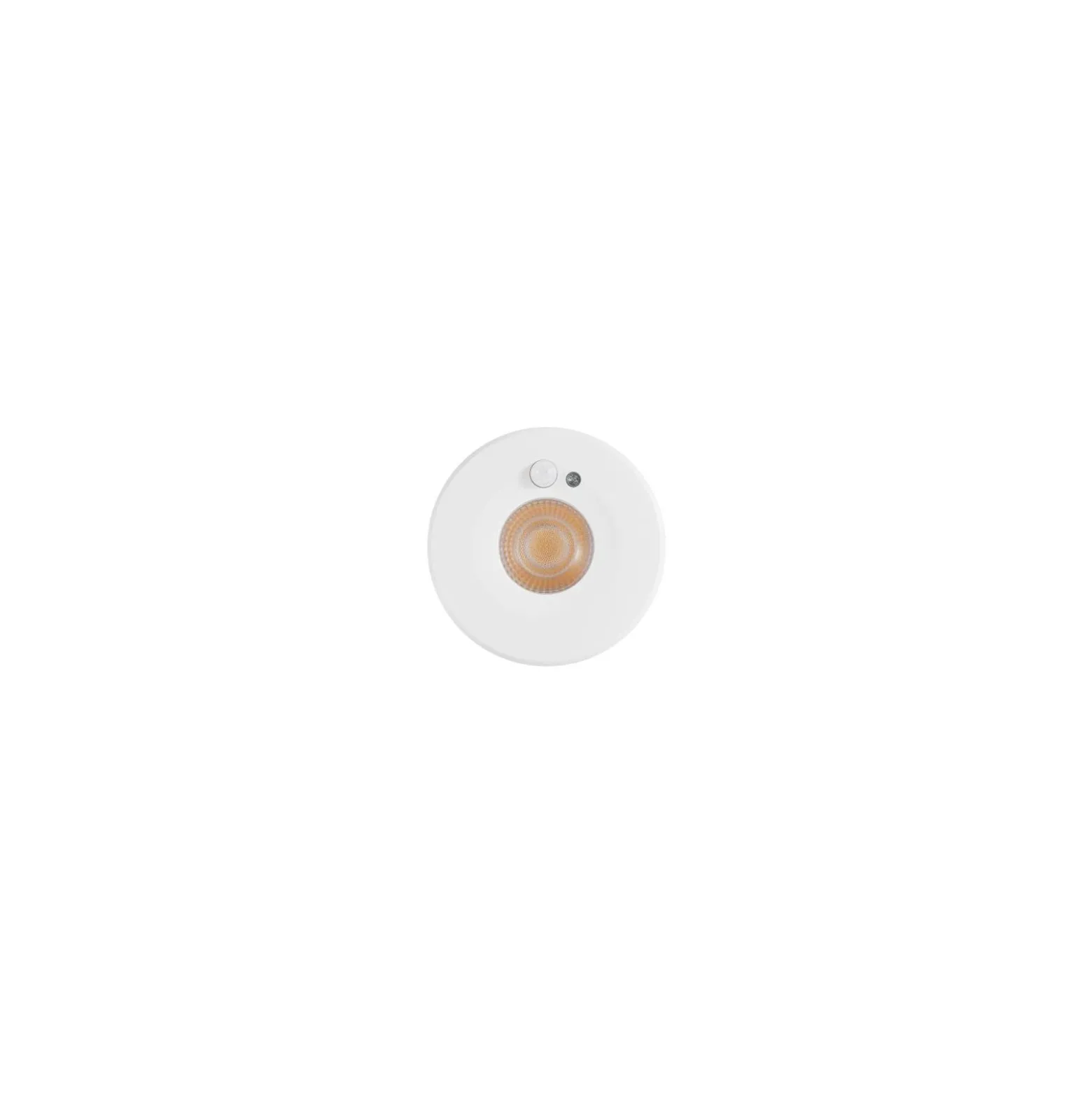 Sylvania LED Spot Start HO PIR Aluminium Vit 10W 1050lm 50D - 827-830-840 CCT | Utskärning 68mm - IP65 - Sensor