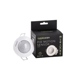 Thorgeon Rörelsesensor PIR Vit | IP20 | 6M | Max 800W