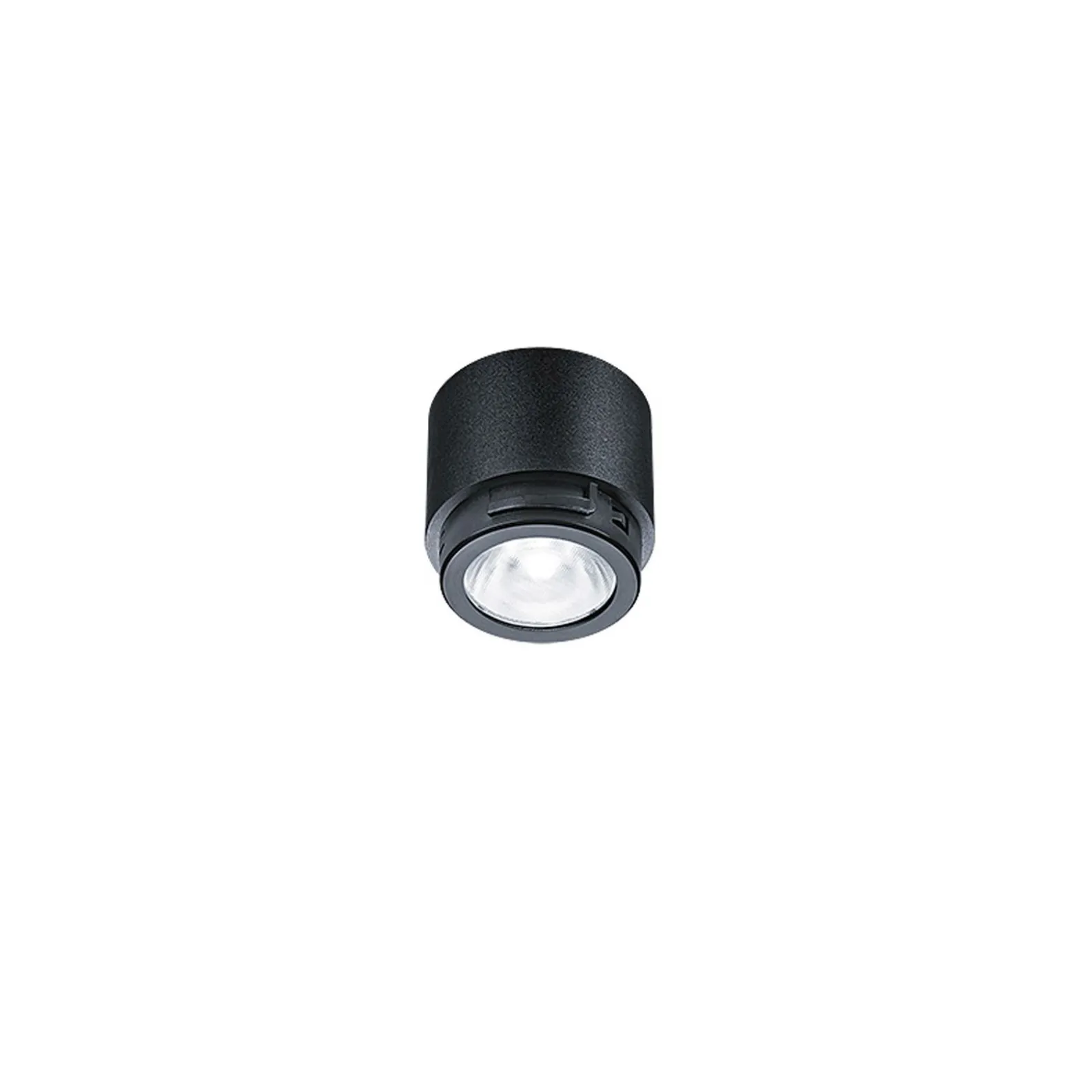 THORNeco LED Spot LILY Svart 6W 600lm 38D - 930 Varm Vit | 82mm - Utskärning 68mm - IP44 - Bästa färgåtergivning - Dimbar