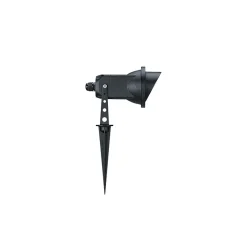 THORNeco LED Spot MARY GARDEN Glas Svart 8W 500lm - 830 Varm Vit | Utskärning 95mm - IP66