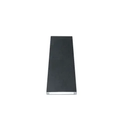 THORNeco Armatur Fyrkant HOLLY Aluminium Svart Up & Down 8W 500lm - 830 Varm Vit