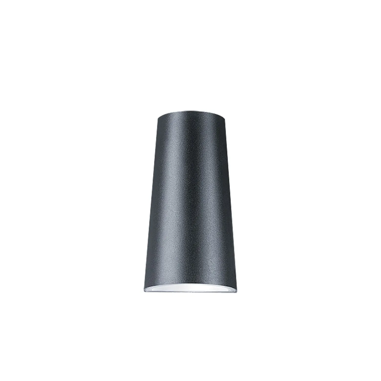 THORNeco Armatur Runda HOLLY Aluminium Svart Up & Down 8W 500lm - 830 Varm Vit