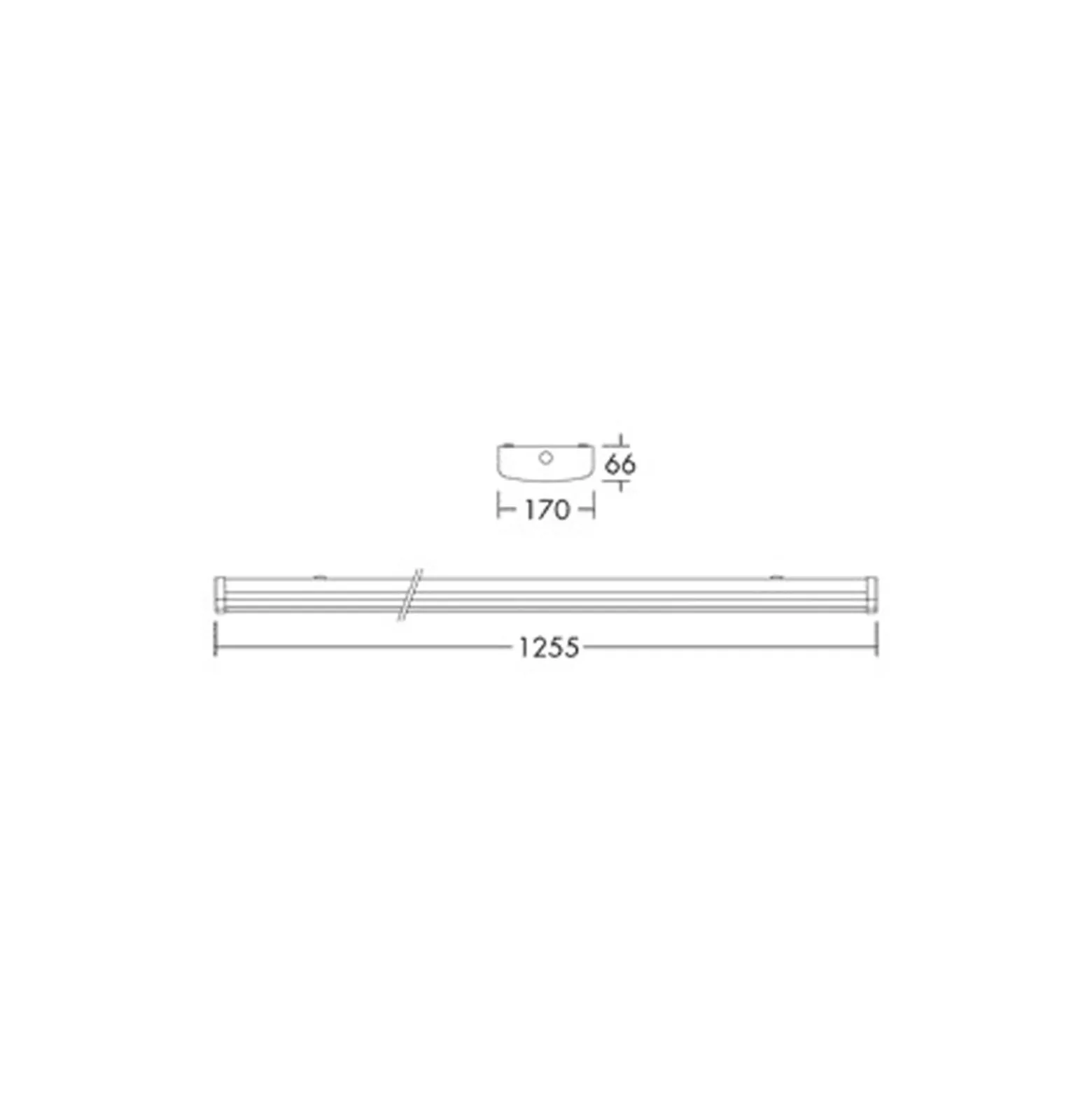 THORNeco LED Allmänbruksarmatur Freja Varioflex 15-29W 2100-4200lm - 830/840 CCT | 120cm