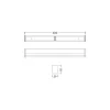 THORNeco LED Armatur ELSA VARIOFLEX Aluminium Vit 12W 1200lm - 930-935-940 CCT | Bästa Färgåtergivning & Microwave Sensor