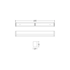 THORNeco LED Armatur ELSA VARIOFLEX Aluminium Vit 12W 1200lm - 930-935-940 CCT | Bästa Färgåtergivning