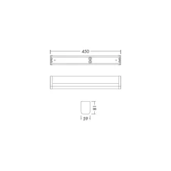 THORNeco LED Armatur ELSA VARIOFLEX Aluminium Vit 9W 800lm - 930-935-940 CCT | Bästa Färgåtergivning