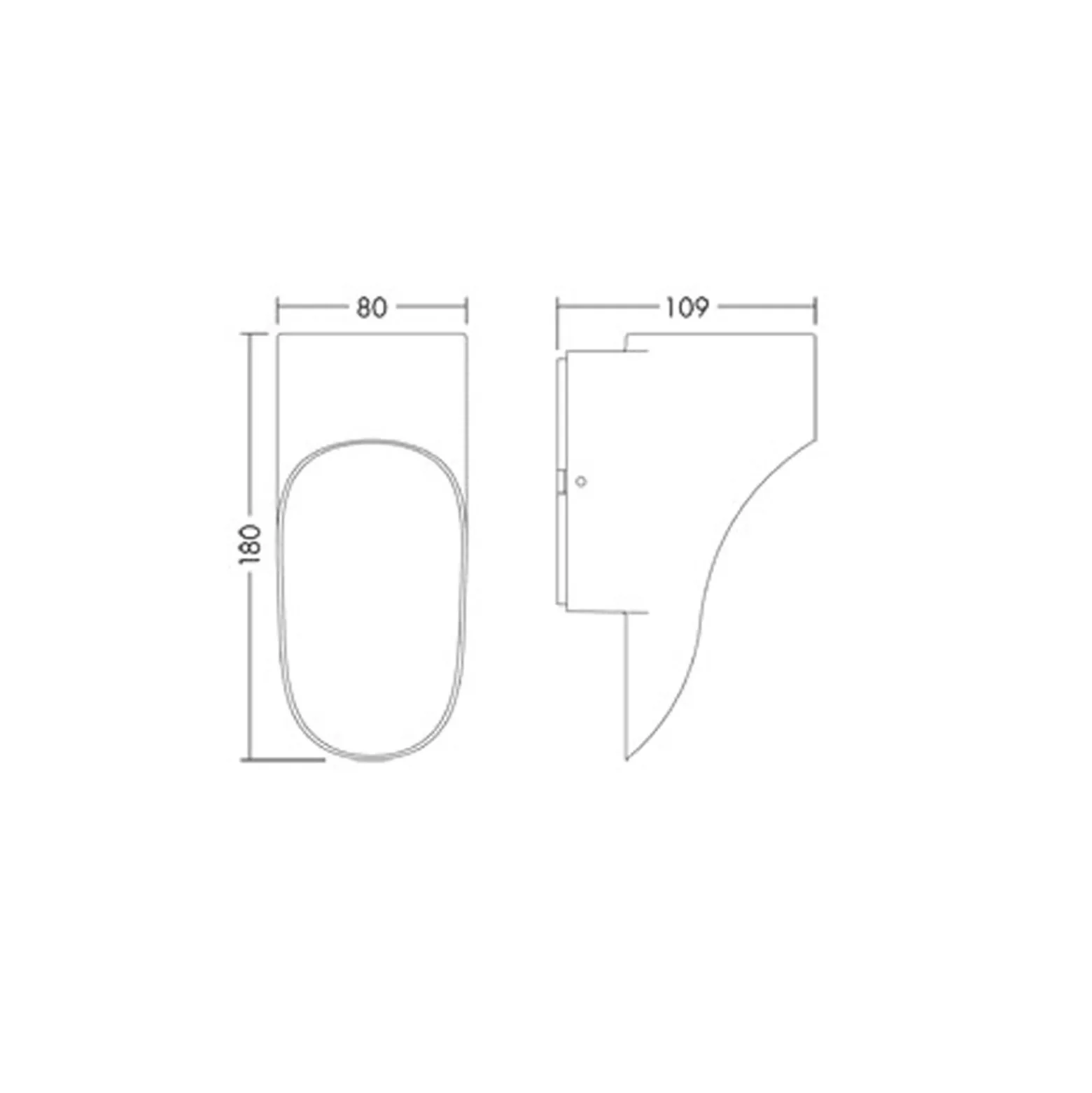 THORNeco LED Armatur Vägg HOLLY Aluminium Svart 8W 251lm - 830 Varm Vit