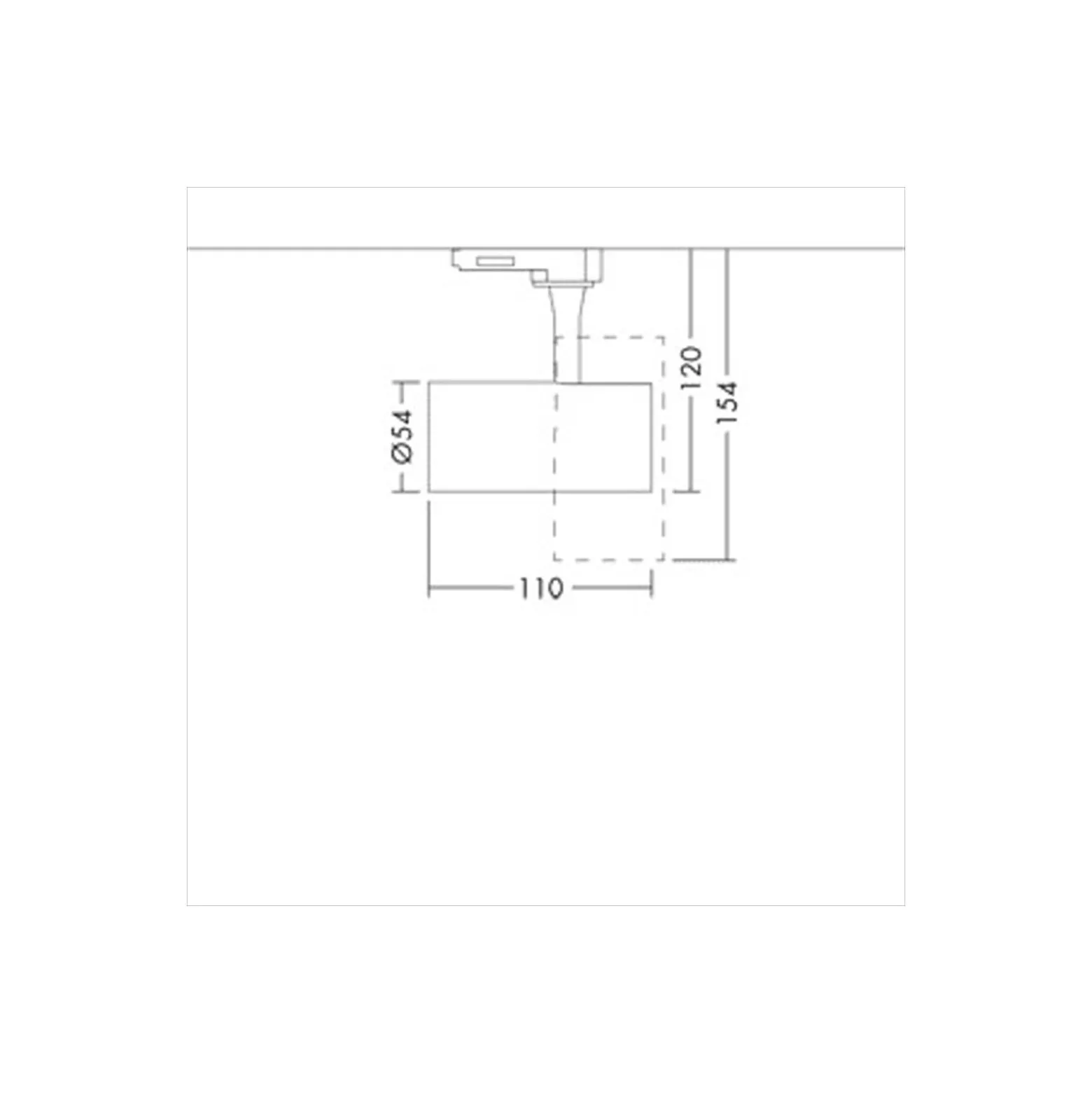THORNeco LED Spårbelysning LUCA Aluminium Vit 15W 1410lm 15D - 930 Varm Vit | Bästa färgåtergivning